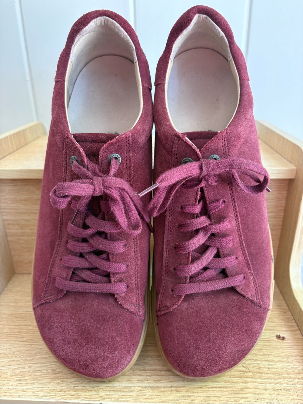 Birkenstock Bend Low Suede Lace-Up Sneakers